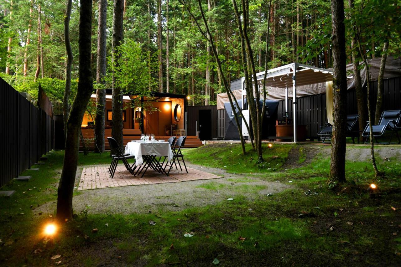 Fuji Fumoto Forest Hotspring ふもとの森温泉 Fudzsikavagucsiko Kültér fotó